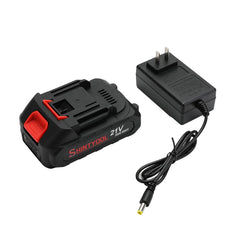 SHINTYOOL front packaging showing battery and charger, clear compatibility benefit