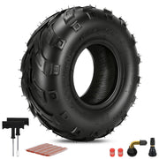 SHIQINHA front packaging of 145/70-6 tubeless tire showing model and fitment benefits