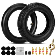 SHIQINHA front packaging showing GOTRAX G4 compatible tire and tube, clear product info benefit
