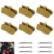 SHIQINHA brake pads packaging showing complete front and rear kit benefit: ready replacement