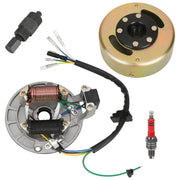 SHIQINHA stator front assembly showing mounting holes and benefit of direct fit