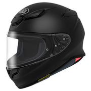 Shoei RF-1400 front view showing aerodynamic shell and clear benefit of stability
