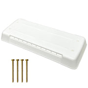 showingo front view of 65528 vent cover showing neat exterior finish and quick update benefit
