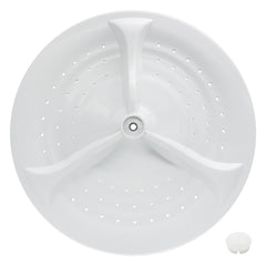showingo washplate front view showing fit and sturdy construction benefit: reliable replacement