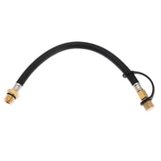 Shunmo front view of drain hose showing connection for easy replacement benefit