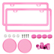 Shutuan pink frame front view shows feminine style and easy upgrade