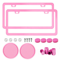 Shutuan pink frame front view shows feminine style and easy upgrade