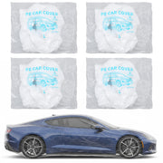 Sibba clear car cover front view showing full-body protection benefit