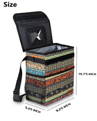 SIBOFUEGO flip-top detail enabling one-handed disposal convenience