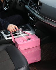 SIBOFUEGO mounted on headrest showing secure hands-free placement