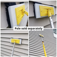 Siding Brush nylon bristle close-up that lifts grime without damaging siding