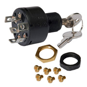 Sierra MP41000 front view showing white ignition face and key slot for corrosion-resistant performance