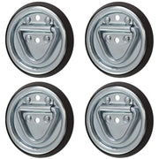 Sierra Pacific Engineering front view D-ring tie-down showing low-profile base and secure anchor