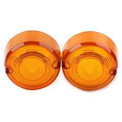 SIKUAI front view of amber bullet lens showing clean OEM fit benefit