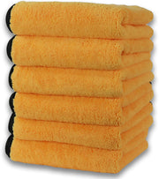 Simple Houseware front packaging showing six 16x24 towels and product benefits