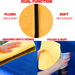 Simple Houseware plush-pile close-up absorbing water fast for scratch protection