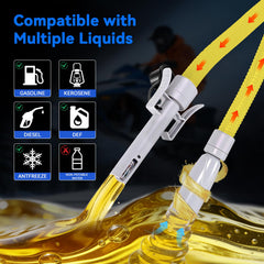 SINCEHOLY set of four adapters laid out for broad fuel can compatibility