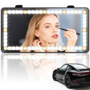SINGARO front view of compact vanity mirror showing sleek design and easy clip on