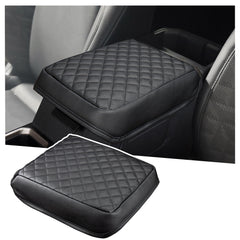 Sinminou front view of armrest cover showing neat fit and protection