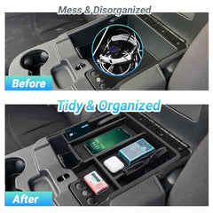 Sinminou installed in RAM armrest keeps cabin tidy and accessible