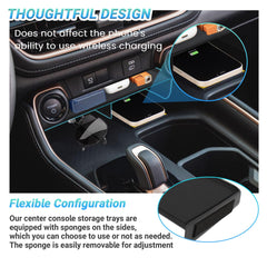Sinminou tray in use with phone and keys keeping essentials organized and accessible