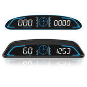 SinoTrack front display showing large speed and compass for fast reading