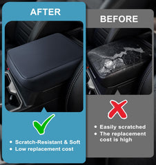Sinvanho side profile fit on armrest illustrating snug OEM-like fit