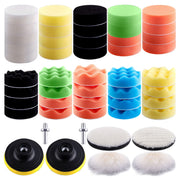SIQUK front package showing all 48 pads and accessories for versatile detailing