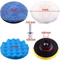 SIQUK microfiber finishing pad close view for fine polishing and improved gloss
