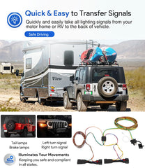 sixcow wiring routed under vehicle demonstrating tidy installation and durability