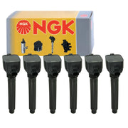 Sixity Auto NGK front packaging showing genuine parts and fitment benefit