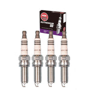 Sixity Auto NGK packaging showing four genuine plugs and hardware for correct fit