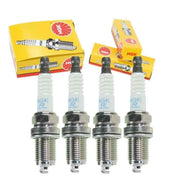Sixity Auto NGK spark plugs front box showing contents and fitment benefit