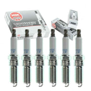 Sixity Auto NGK front packaging showing full 6-piece kit and fitment benefit