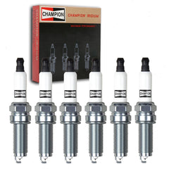 Sixity Auto Champion front packaging showing all six spark plugs and labels for easy identification and assurance