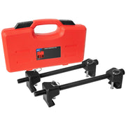 SIXIWANZI front view with case open showing both compressors and organized storage benefit