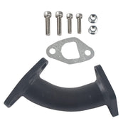 SJVLXHI front view manifold showing solid cast aluminum and mounting flanges benefit durability