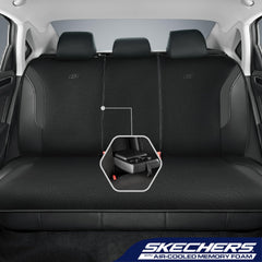 Skechers air-cool mesh texture displaying breathability to reduce heat