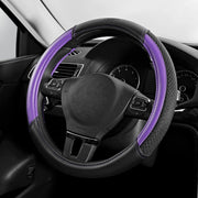 Skechers front packaging view showing the purple steering wheel cover and branding for quick recognition and trust