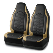 Skechers front seat cover beige showing fitted look and elegant protection