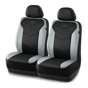 Skechers front seat cover full view showing refined protection and comfort