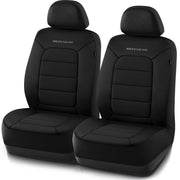 Skechers front seat cover full view showing fitted protection and comfort