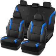Skechers front seat full set installed showing protection and comfort