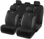 Skechers front seat full view showing clean protection and style