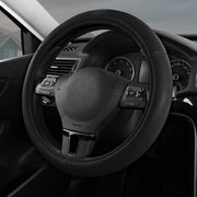 Skechers front view steering wheel cover showcasing sleek fit and comfort