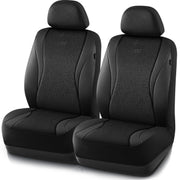 Skechers front seat cover installed shows sleek protection and improved interior look