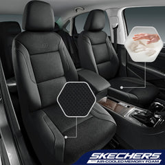 Skechers memory foam close-up highlighting plush contouring for support