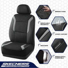 Skechers air-cool mesh texture close-up for breathable cooling