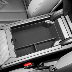 SKTU front view of console organizer showing neat storage benefit