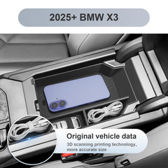 SKTU insert installed in BMW X3 console for quick-access benefit